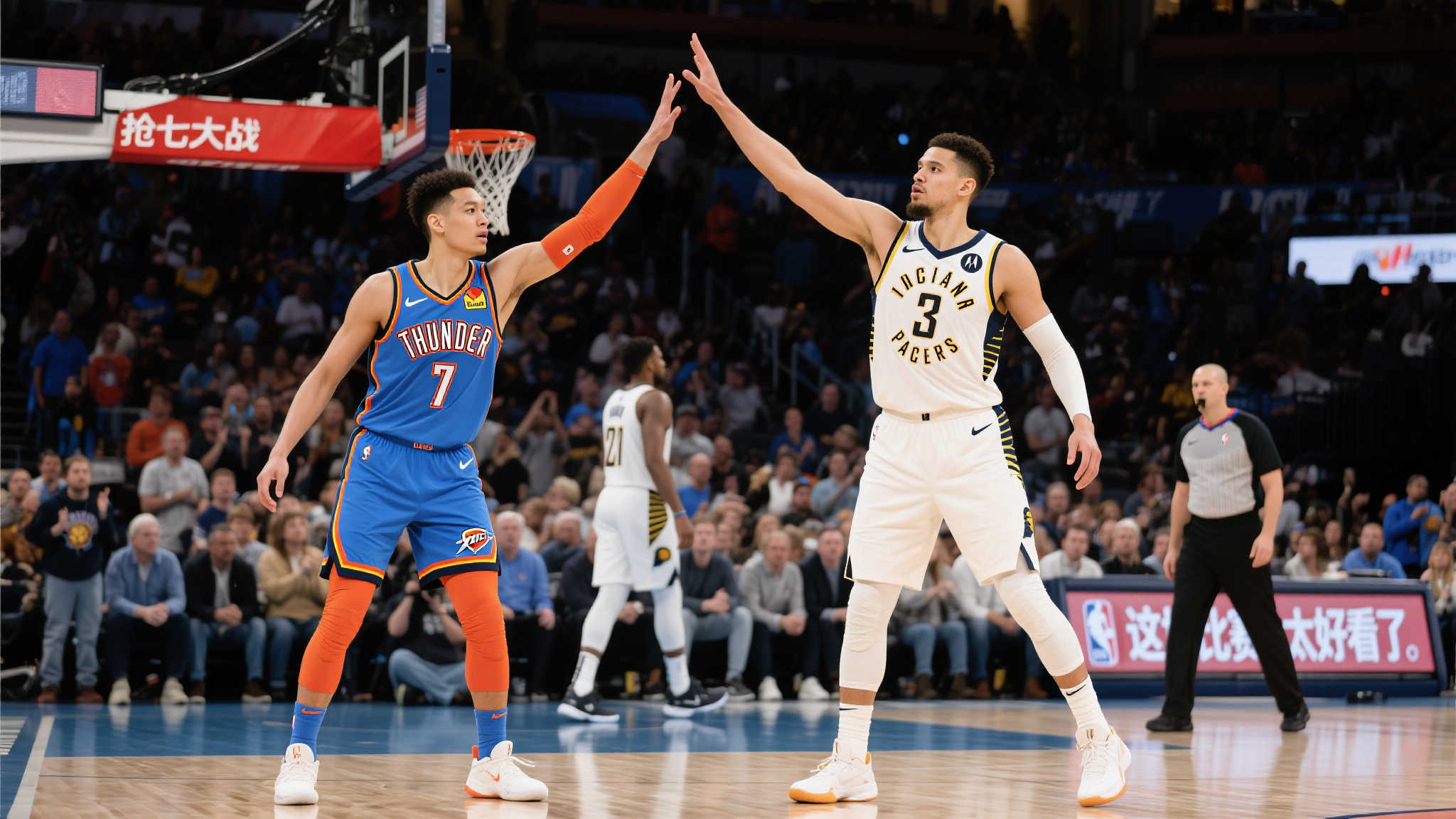 曾令旭赞步行者与雷霆抢七对决引人入胜