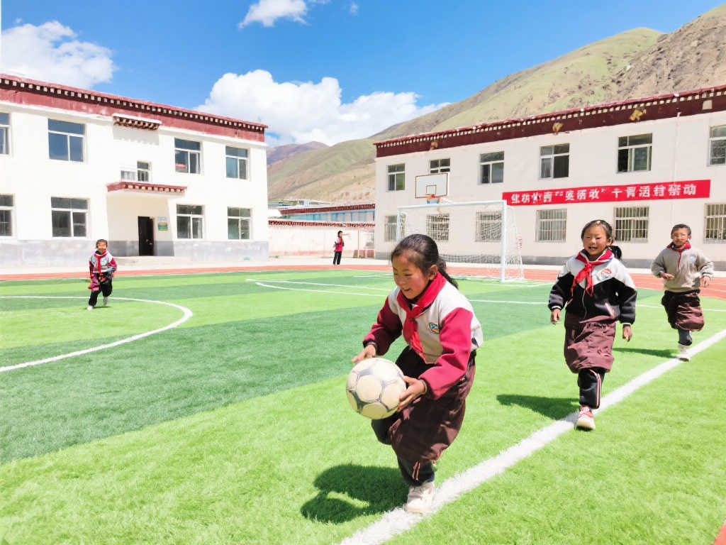 体彩助力高原地区体育教学设施建设